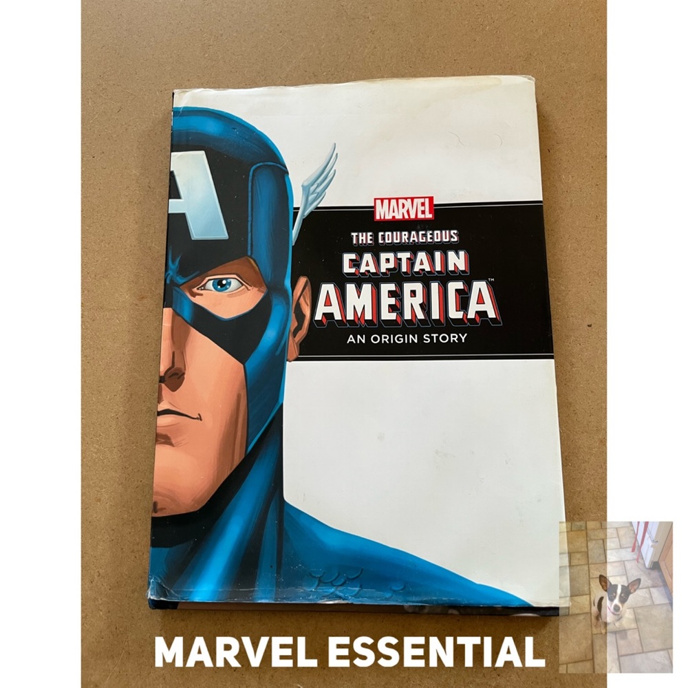 Marvel The Courageous Captain America An  Origin Story Children’s Book